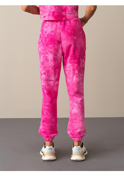 Kadın Fuşya Regular Fit Sweat Pantolon fırsatları
