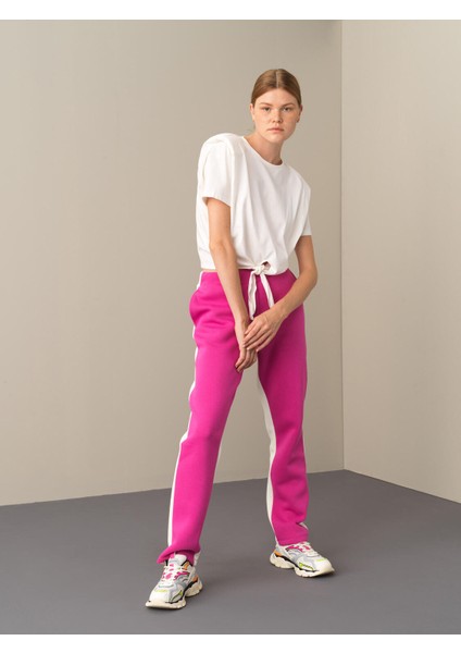 Kadın Fuşya Regular Fit Sweat Pantolon fiyatları