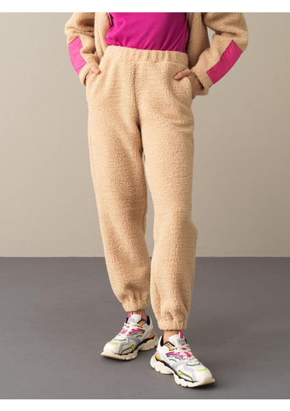 Kadın Bej Polar Sweat Pantolon fiyatları