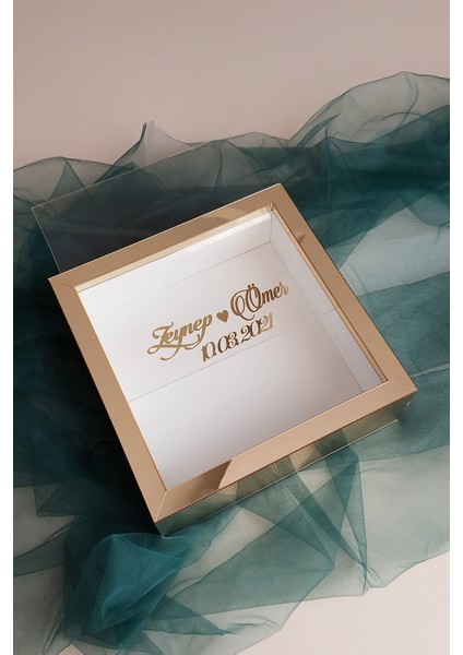 25X25 cm 7 cm Gold Pleksili Derin Gül Kutusu Anı Çerçevesi! Üsten Açılır Pleksi Cam! modelleri