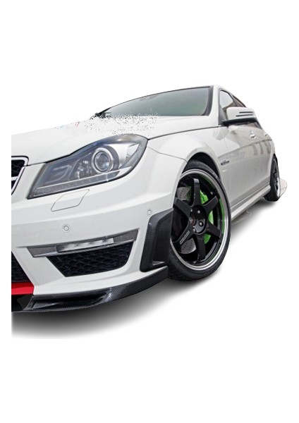 Mercedes W204 C63 (2011-2013) Ön Tampon Yan Hava Kapakları (Plastik) fırsatları