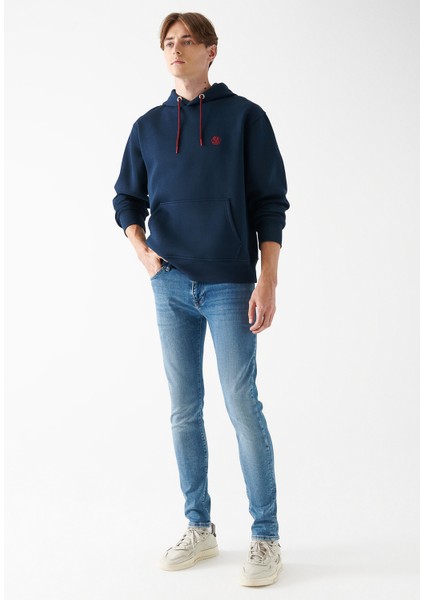 Erkek James Koyu Gölgeli Mavi Premium Jean Pantolon 0042482680