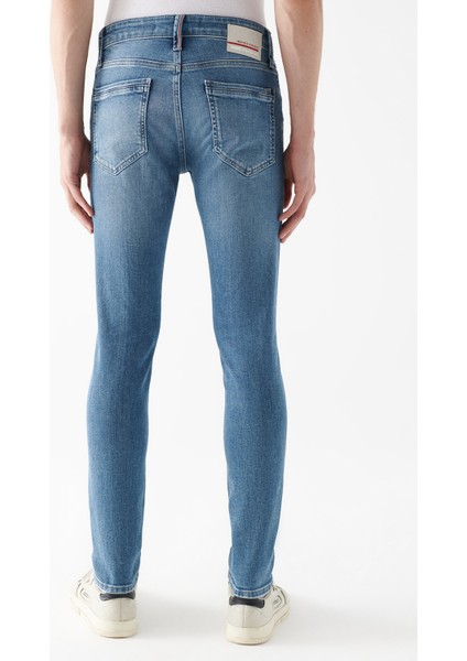 Erkek James Koyu Gölgeli Mavi Premium Jean Pantolon 0042482680