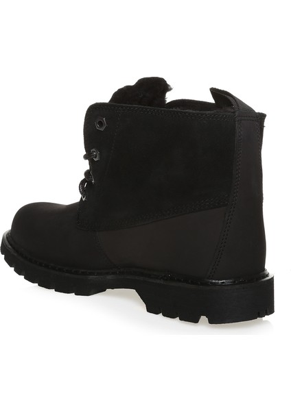 Vermont FUR Erkek Bot 015M101383 - Siyah