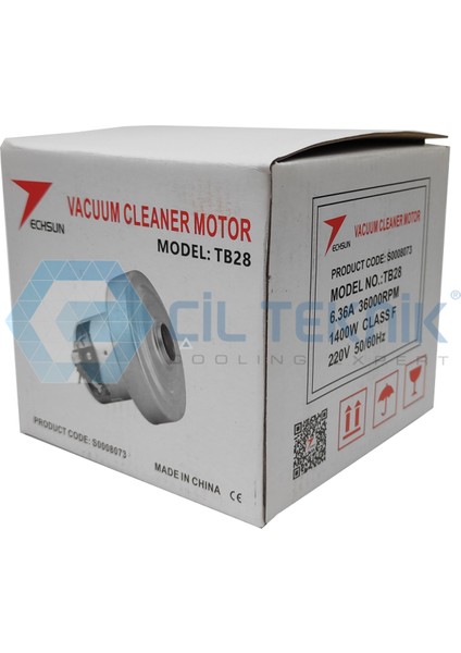 Techsun TB28 Süpürge Motoru 1400W fiyatları