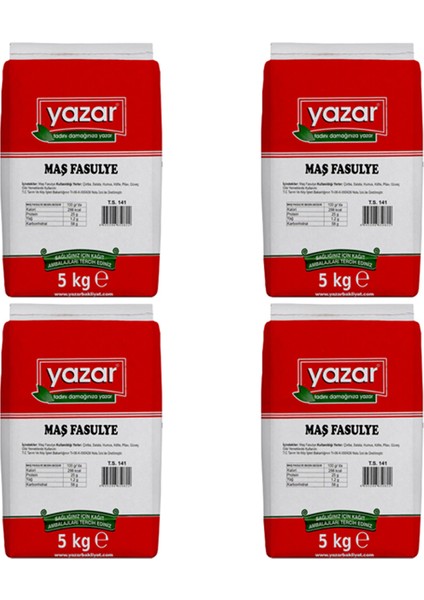 Maş Fasulye 4 x 5 kg