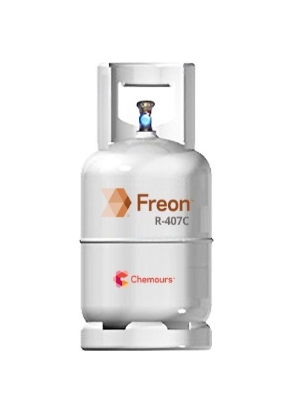 R-407C Freon Tekrar Doldurulabilir Tüplü 10KG