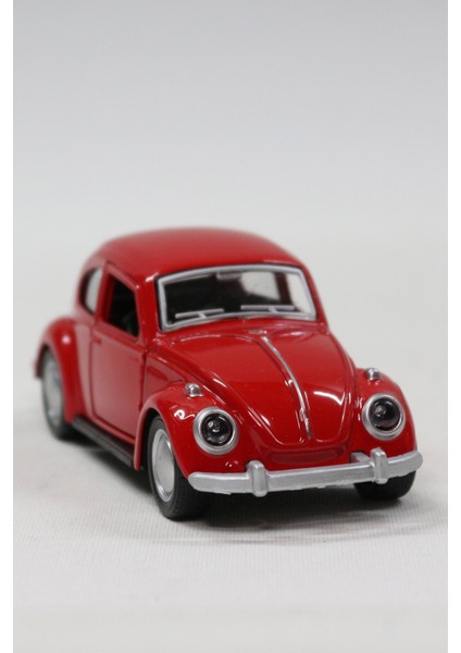 Vosvos Beetle Çek Bırak Metal Oyuncak Araba 12 cm Kırmızı fiyatları