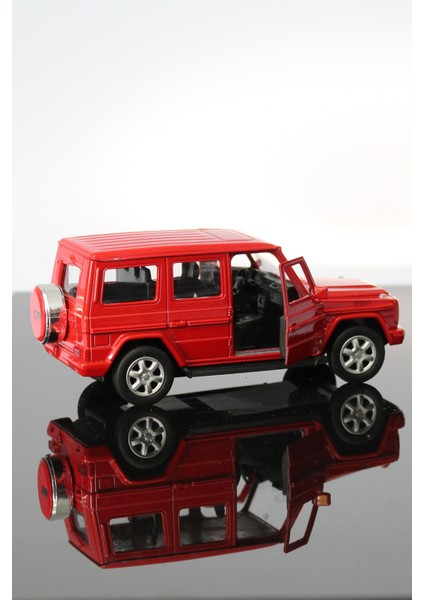 Mercedes Benz G-Class Kırmızı Çek Bırak Metal Model Oyuncak Araba 12 cm fiyatları