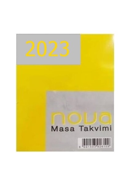 Masa Takvimi 2023