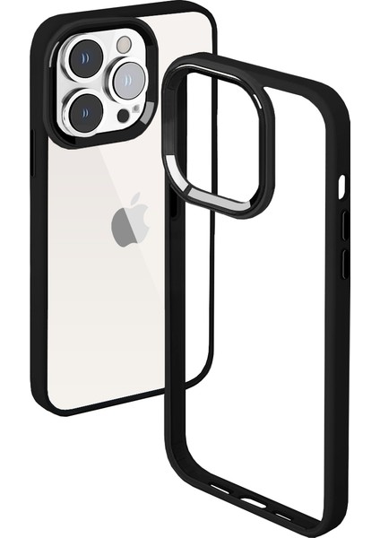 iPhone 13 Pro New Air Bumper Kılıf Black