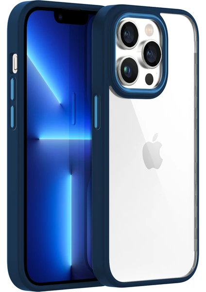 iPhone 13 Pro New Air Bumper Kılıf Blue