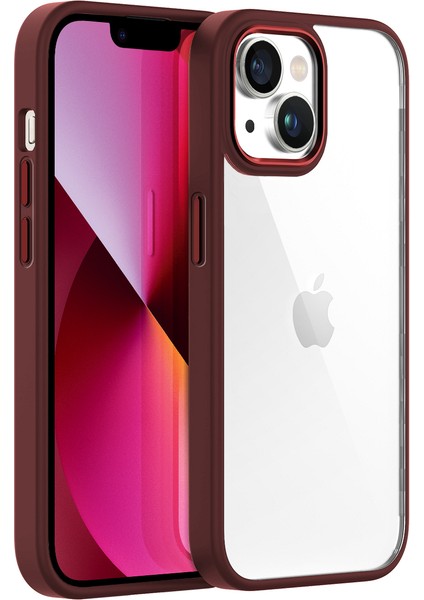 Buff iPhone 13 New Air Bumper Kılıf Plum