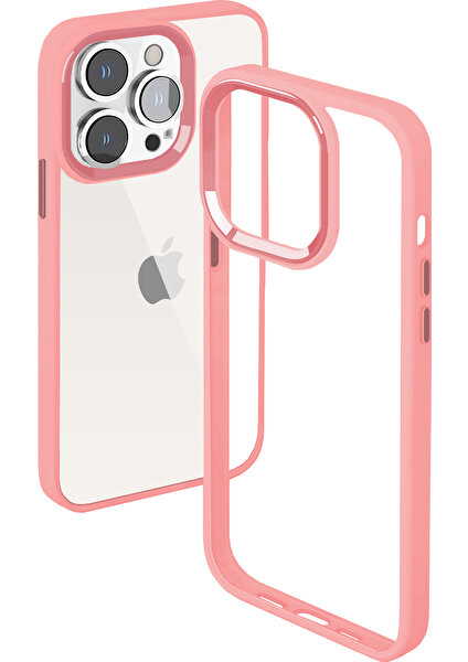 iPhone 12 Pro Max New Air Bumper Kılıf Pink