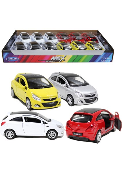 Opel Corsa Çek Bırak Metal Oyuncak Araba 11 cm Gri fiyatları