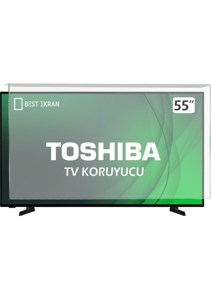 Toshiba 55UA5D63DT Tv Ekran Koruyucu - Toshiba 55" Inç Tv Ekran Koruyucu
