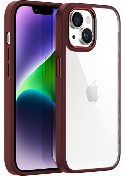 Buff iPhone 14 Plus New Air Bumper Kılıf Plum
