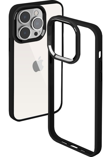 iPhone 14 Pro Max New Air Bumper Kılıf Black