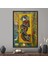 1 Parça Siyah Çerçeveli Kanvas Tablo, Eisen'den Sonra Nezaket, Van Gogh Kadın Posteri, 1