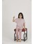 Kız Çocuk Code Kumaş Kısa Kol Pijama Takımı. T-43057 - Pembe - 7-9 Yaş 2