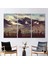 3 Parçalı Kanvas Tablo, Snowy Mountain Manzarası, Manzara Kanvas Poster, Kış Manzarası Hediye Kanvas 1