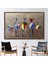 1 Parça Gold Çerçeveli Kanvas Tablo, Zebra Kanvas Baskı, Modern Sanat Eseri, Grafiti Zebra Duvar Dek 1