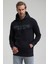 Kapüşonlu Lacivert Slim Fit Sweatshirt 22FWM64031 2
