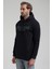 Kapüşonlu Lacivert Slim Fit Sweatshirt 22FWM64031 3