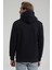 Kapüşonlu Lacivert Slim Fit Sweatshirt 22FWM64031 5