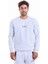 Erkek Gri Regular Fit Pamuklu Bisiklet Yaka Sweatshirt 1