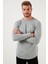Regular Fit Bisiklet Yaka Pamuklu Kazak Erkek Kazak 6353420 4