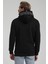 Kapüşonlu Siyah Slim Fit Sweatshirt 22FWM64030 2