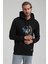 Kapüşonlu Siyah Slim Fit Sweatshirt 22FWM64030 3