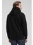 Kapüşonlu Siyah Slim Fit Sweatshirt 22FWM64032 5