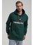 Kapüşonlu Koyu Yeşil Slim Fit Sweatshirt 22FWM64032 2
