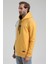 New World Polo Kapüşonlu Hardal Slim Fit Sweatshirt 22FWM64033 4