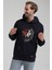 Kapüşonlu Lacivert Slim Fit Sweatshirt 22FWM64030 4