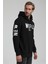 Kapüşonlu Siyah Slim Fit Sweatshirt 22FWM64035 4
