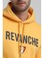 Kapüşonlu Hardal Slim Fit Sweatshirt 22FWM64036 4