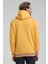 Kapüşonlu Hardal Slim Fit Sweatshirt 22FWM64036 5