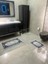 Lateks Taban Su Geçirmez Saçaksız (60x100 - 60X50) Ikili Banyo Paspas Takımı 3