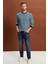 Çizgili Regular Fit Sweatshirt (E22-72041) 2