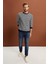 Çizgili Regular Fit Sweatshirt (E22-72041) 3