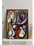Ayna Karşısındaki Kız-Pablo Picasso Sanatsal Çerçeveli Tablo 1
