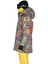 Mixed Design Yaka Fermuarlı Snowboard & Kayak Montu SS7769 2