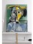 Woman With Yellow Hat - Pablo Picasso Sanatsal Kanvas Tablo 1