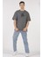 Oversize T-Shirt Mia Stroke Antrasit 1