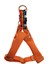 Köpek göğüs tasması orta ırk turuncu yumuşak kolon genişlik:3,5cm kalınlık:3mm göğüs ölçüsü:40-75cm ayarlamalı dog harness GT3-18 3