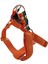 Köpek göğüs tasması orta ırk turuncu yumuşak kolon genişlik:3,5cm kalınlık:3mm göğüs ölçüsü:40-75cm ayarlamalı dog harness GT3-18 4