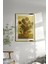Ahşap Çerçeveli Tablo Çerçeveli Ahşap Dekor Tablo Seti Dekoratif Tablo Van Gogh Ay Çiçeği Tablo 1